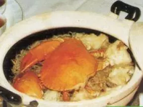 蟹肉粉絲煲