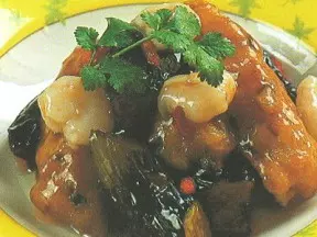 海參豆腐燒全茄