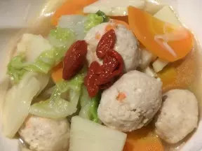 肉丸燉白菜