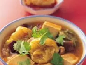 高麗菜結燉豆腐