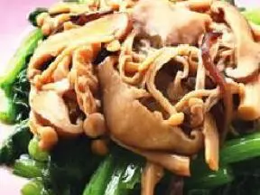 鮮菇拌青菜