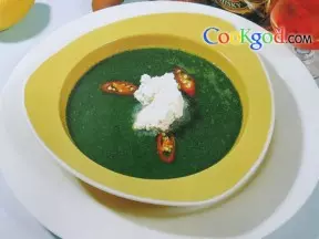 辣椒菠菜湯