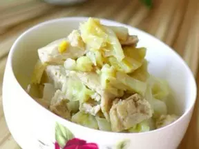 白菜凍豆腐