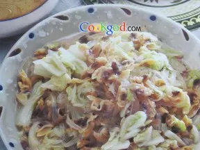 干蛤炒白菜