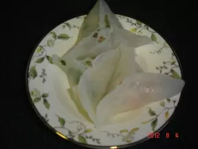 三角水晶蝦仁餃子