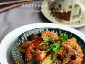 芝香土豆蝦