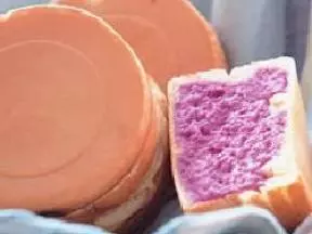 紫山藥車輪餅