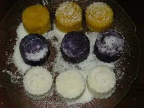 椰絲山藥紫薯泥