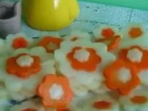 紅白蘿蔔 花