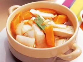 豆腐燒胡蘿蔔