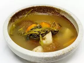 西洋菜芋艿煲猴頭菇
