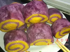 紫薯南瓜饅頭