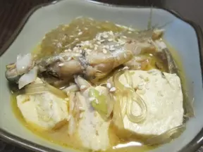 黃花魚燉豆腐粉條