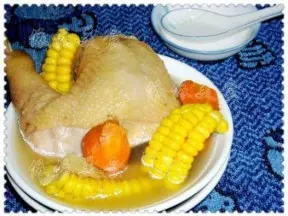 老母雞玉米湯