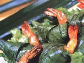 泰式香葉包蝦