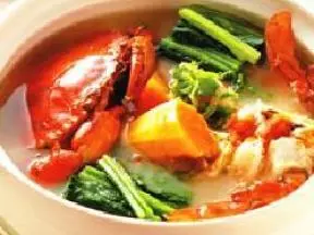 木瓜味噌紅蟳鍋