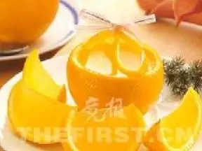 柳橙果皮凍