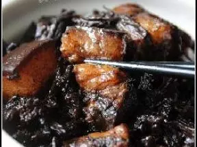 乌干菜焖肉