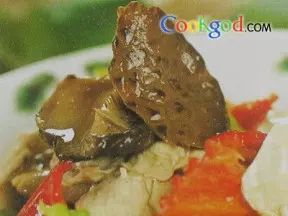 雞脯肉燒花菇