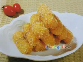 蔥油核桃魚卷