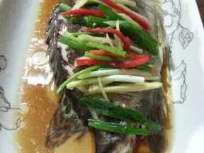 清蒸豉油桂魚