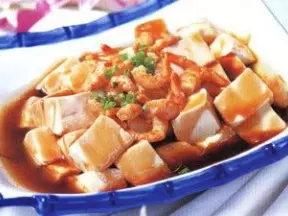 红烧虾米豆腐