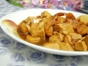 红烧豆腐虾仁