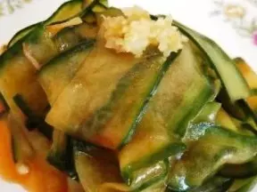 韩式拌黄瓜