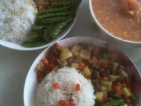 咖喱土豆牛肉飯