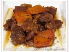 红薯桂圆炖牛肉