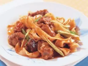 兰州鲁汁牛肉炒面