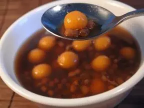 紅薯小丸子甜湯