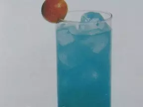 蓝橘柠檬汁