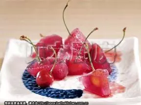樱桃红酒冰