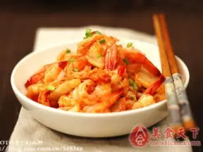 韩式泡菜虾