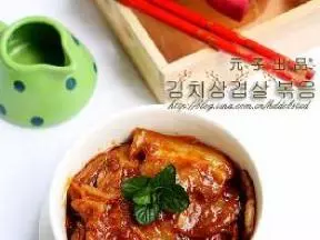 韩式泡菜炒五花肉