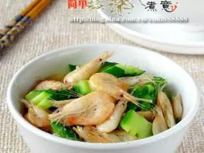 白米虾炒黄瓜