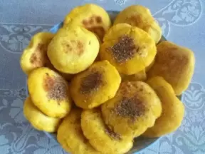 黄金红薯玉米饼