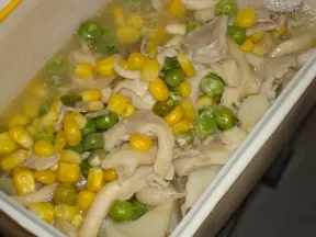 玉米青豆炒雙菇