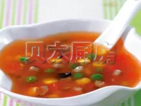 鲜蘑番茄汤
