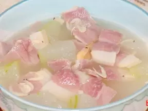 鹹肉冬瓜湯