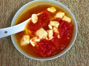 番茄豆腐湯