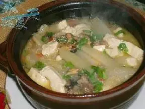 淡菜蘿蔔豆腐湯