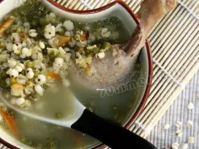 绿豆薏仁鸭汤
