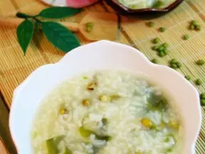 海藻綠豆粥