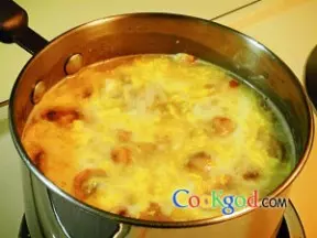 玉米土豆蘑菇素汤