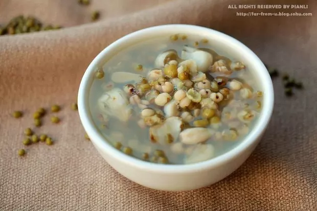 百合綠豆薏米湯