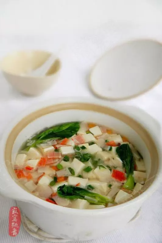 海鲜豆腐砂锅