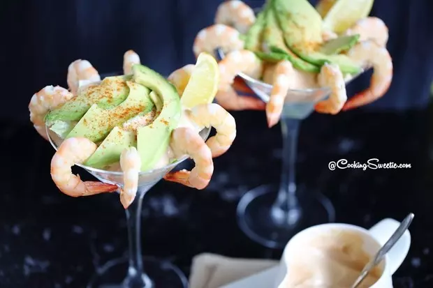 鸡尾酒虾（Prawn cocktail)