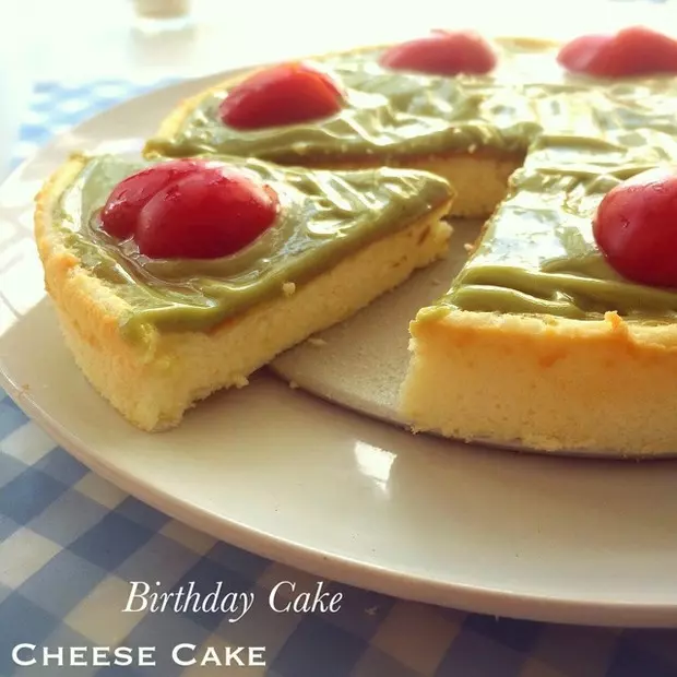 代奶油做法以及健康低卡無油純素芝士蛋糕口感之生日蛋糕